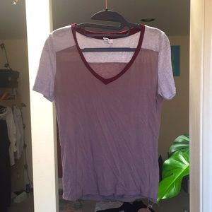 Full tilt XS color block short sleeve T-shirt